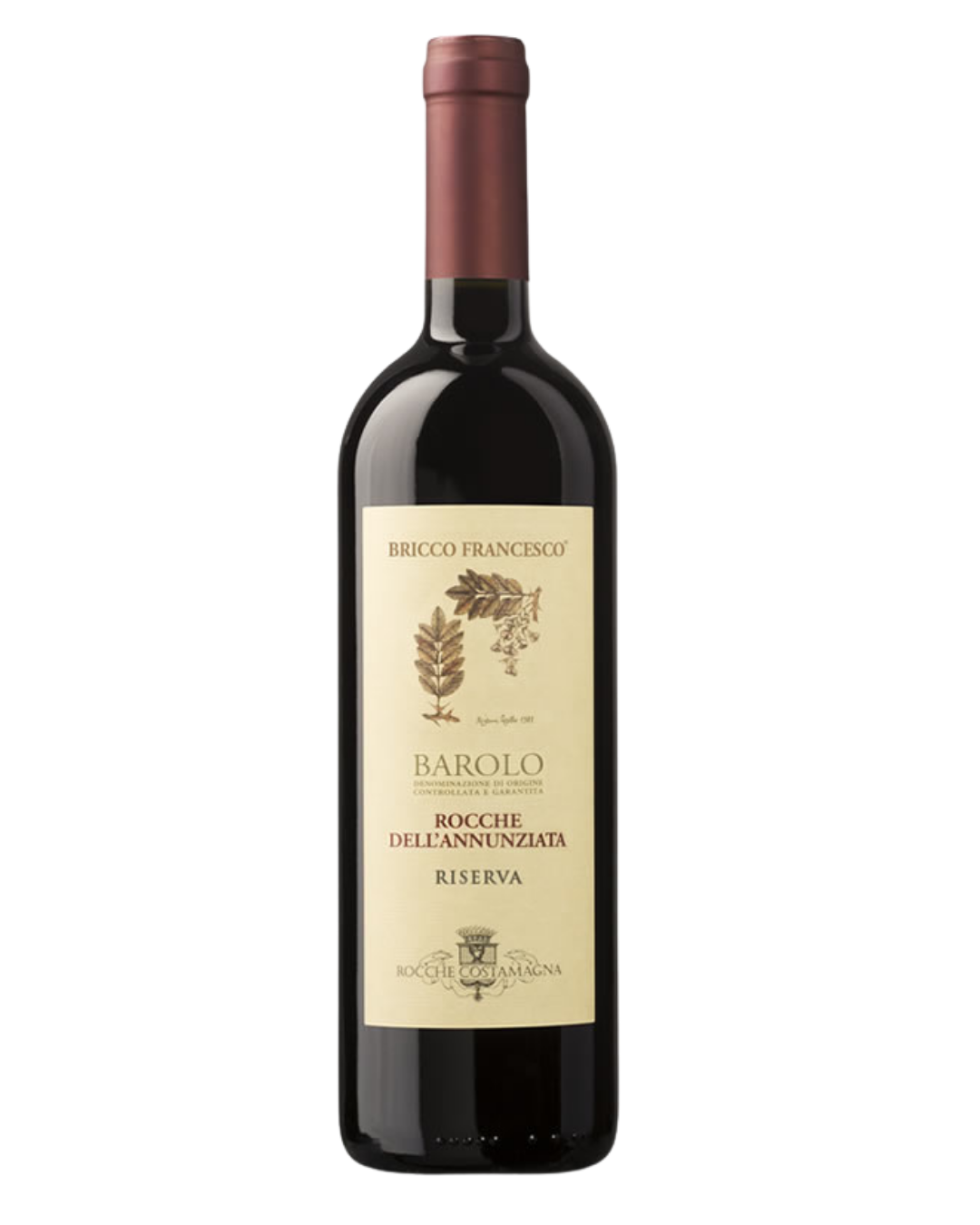 Barolo Bricco Francesco Rocche Dell'Annunziata Riserva docg. 2016. Rocche Costamagna
