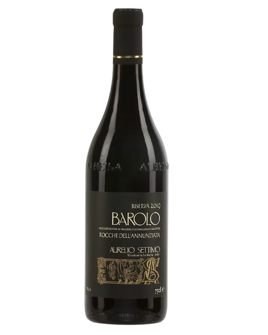 Barolo Rocche Dell'Annunziata Riserva docg 2019. Aurelio Settimo